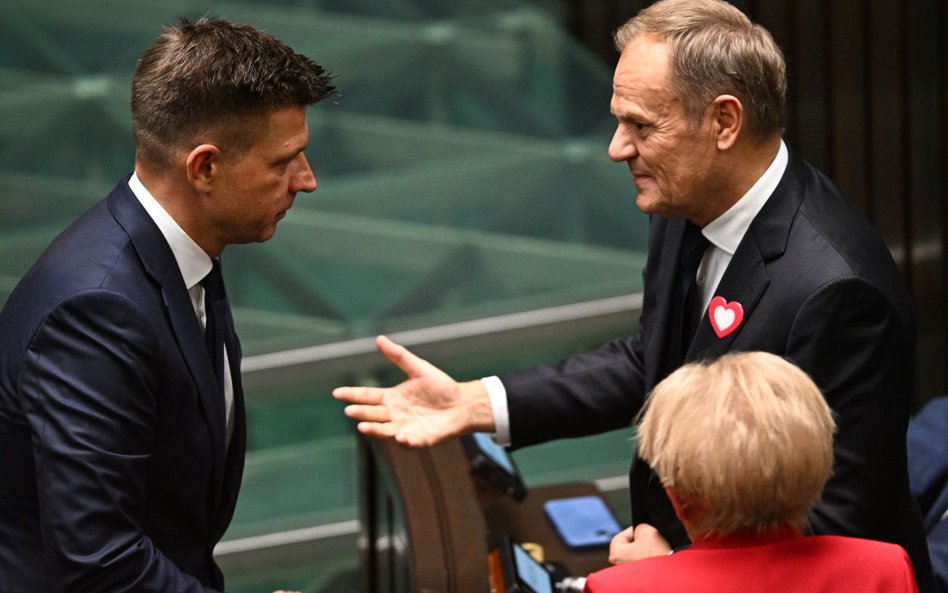 Ryszard Petru i Donald Tusk