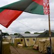 Obóz namiotowy najemników Grupy Wagnera pod Osipowiczami