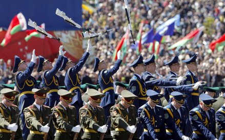 9 maja Dzień Zwycięstwa świętowali też Białorusini...