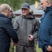 Andrzej Poczobut witany na granicy przez premiera Donalda Tuska, Tomasza Siemoniaka i Bartosza Wieli