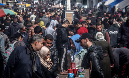 W Rafah znajduje się około 1,5 miliona uchodźców