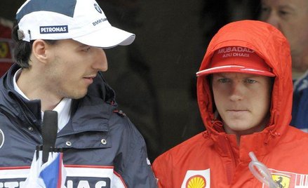 Robert Kubica i Kimi Raikkonen