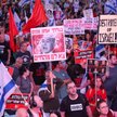 Demonstranci żądają, by rząd zapewnił powrót zakładników do domu