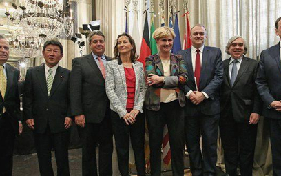 Ministrowie energii krajów G7 podczas szczytu w Rzymie