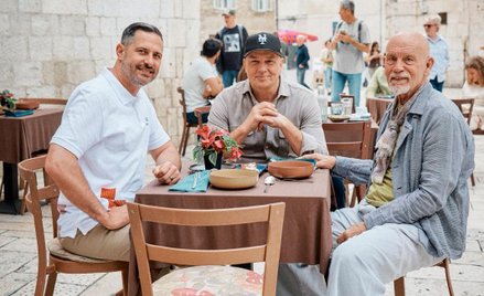 John Malkovich (pierwszy z prawej) to bohater najnowszego filmu promującego Chorwację. Obok niego dy