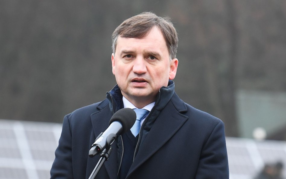 Minister sprawiedliwości Zbigniew Ziobro (Solidarna Polska)