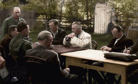 Choć jeszcze nie obeschła krew po rzeziach, 21 maja 1945 r. w Rudzie Różanieckiej przedstawiciele za