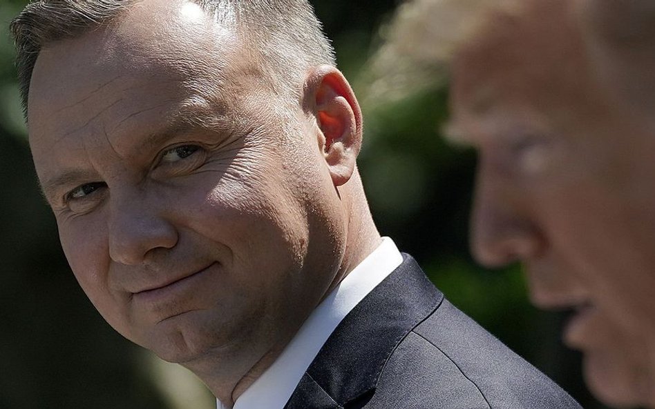 Andrzej Duda: Temat broni nuklearnej nie był przedmiotem rozmowy z Donaldem Trumpem