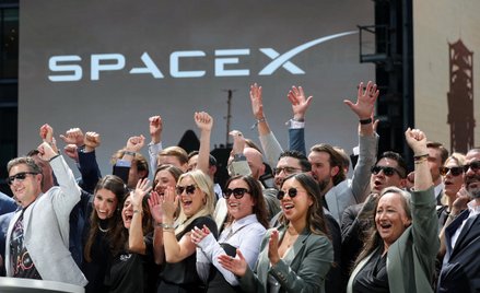 Magia Elona Muska podziałała na polskich inwestorów. Akcje SpaceX rozchwytywane