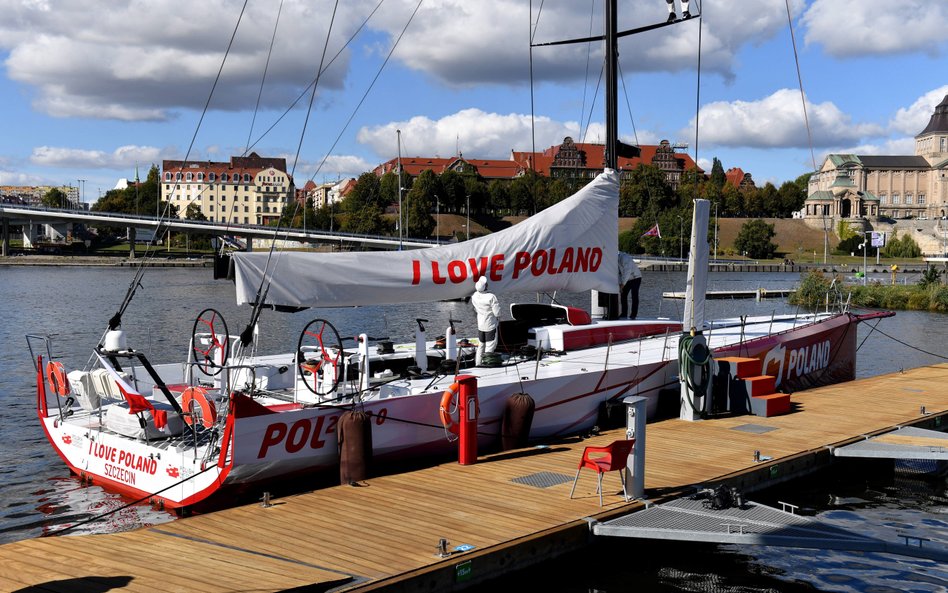 Jacht "I love Poland"  sławić imię Polski na morzach i oceanach