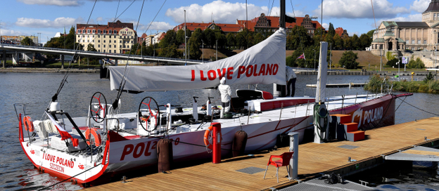 Jacht "I love Poland"  sławić imię Polski na morzach i oceanach