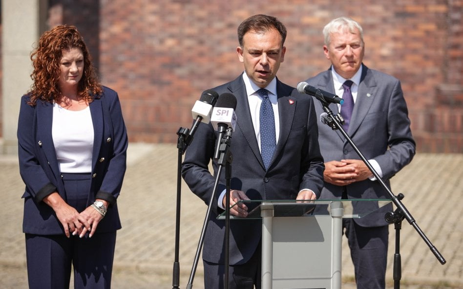 Minister finansów i gospodarki Andrzej Domański