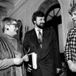 W poszukiwaniu nowych sojuszników: Barbara Labuda, Marek Balicki i Danuta Waniek w kuluarach Sejmu, 