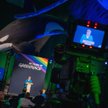 Kanclerz Angela Merkel przemawia na uroczystości z okazji 50-lecia powstania Greenpeace w Stralsundz