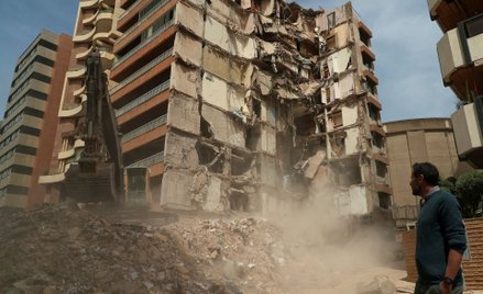 Rozmowy Izraela z Libanem mają zakończyć wojnę Izraela z Hezbollahem. Na zdjęciu - skutki nalotu Izr