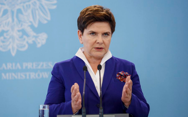 Beata Szydło apeluje o współpracę do opozycji