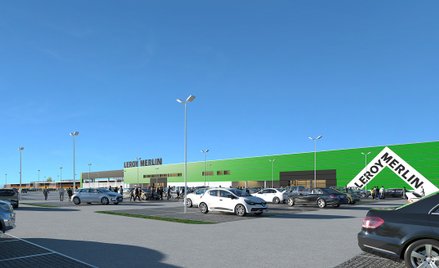Głównyn najemcą obiektu Rock Park Pruszcz w Pruszczu Gdańskim będzie Leroy Merlin