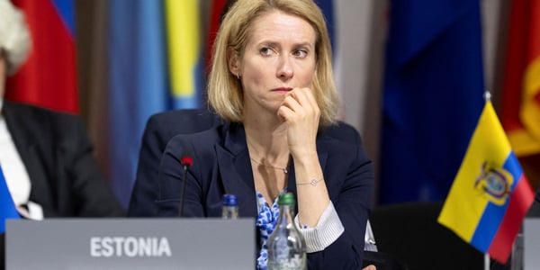 Premier Estonii, Kaja Kallas, podała się do dymisji