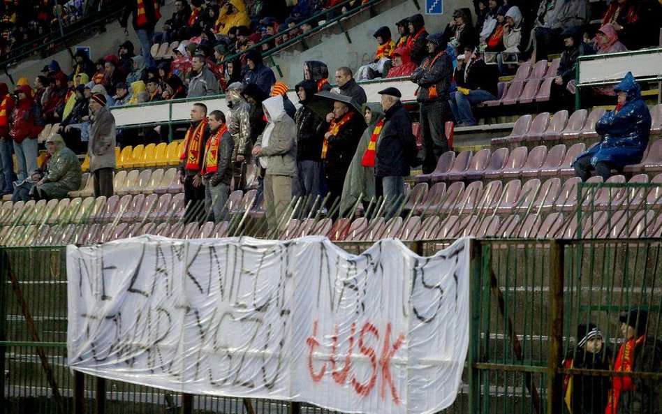 Protest kibiców Jagiellonii