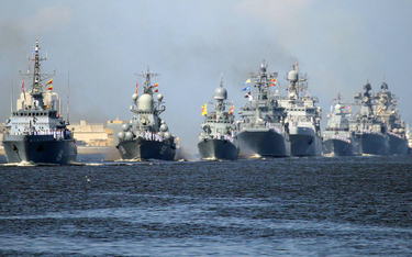 Pokaz morskiej siły Kremla w Sankt Petersburgu