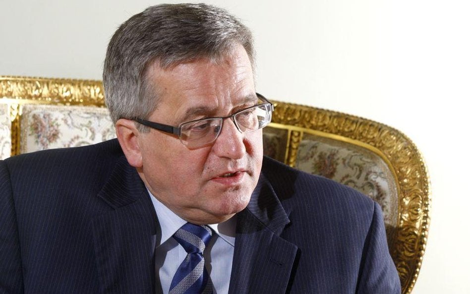 Prezydent Bronisław Komorowski