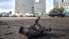 Szczątki rosyjskiego drona po ataku na Kijów. Z badania IBRiS przeprowadzonego na zlecenie „Rzeczpos