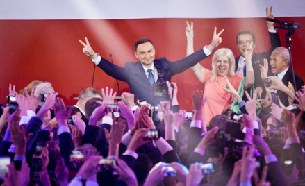 Miliony widzów śledziły wyniki wyborów