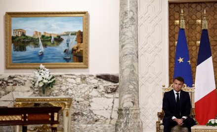 Prezydent Francji Emmanuel Macron jest w Egipcie już po raz czwarty.