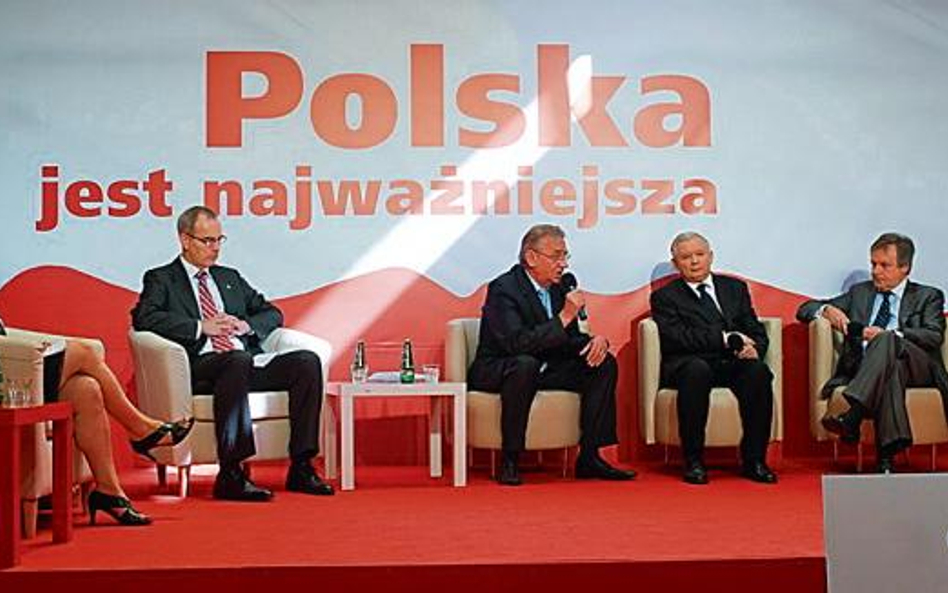 PiS chce powtórzyć taktykę z ostatniej kampanii prezydenckiej Jarosława Kaczyńskiego.Na zdjęciu prez