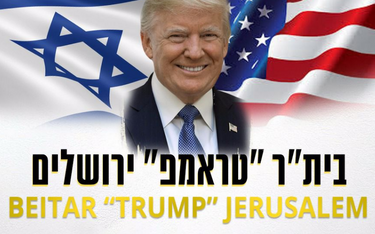 Beitar Jerozolima składa hołd Trumpowi