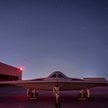 Pierwszy bombowiec Northrop Grumman B-21A Raider podczas uroczystej prezentacji.