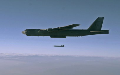 Trudnowykrywalny pocisk samosterujący AGM-129 ACM w locie. Fot./USAF