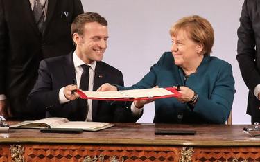 Podpisany we wtorek przez prezydenta Macrona i kanclerz Merkel traktat akwizgrański ma powstrzymać f