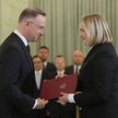 Andrzej Duda i Dominika Chorosińska