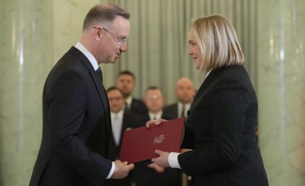 Andrzej Duda i Dominika Chorosińska
