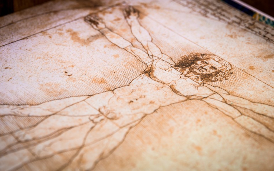 Za komercyjne wykorzystanie rysunku Leonarda da Vinci trzeba zapłacić