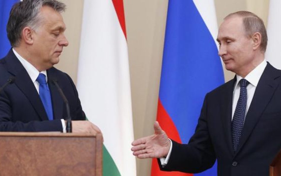 Viktor Orbán i Władimir Putin po środowym spotkaniu w podmoskiewskiej rezydencji w Nowo-Ogariowie