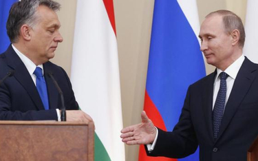 Viktor Orbán i Władimir Putin po środowym spotkaniu w podmoskiewskiej rezydencji w Nowo-Ogariowie