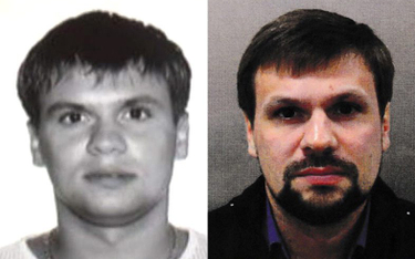 Rusłan Boszirow w czasie służby wojskowej (z lewej) i w Salisbury (z prawej)
