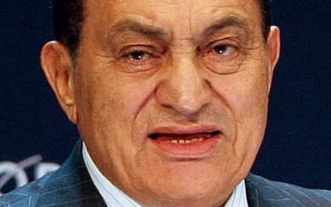 Hosni Mubarak, prezydent Egiptu
