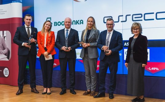 Wśród przedsiębiorstw nagrody główne trafiły do JSW, LW Bogdanka i Asseco Poland. Wręczała je m.in. 