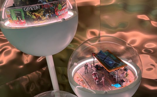 Fragment wystawy w Pawilonie Polski na Expo 2025 w Osace.