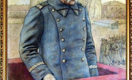 Portret Piłsudskiego autorstwa Mariana Kuleszy