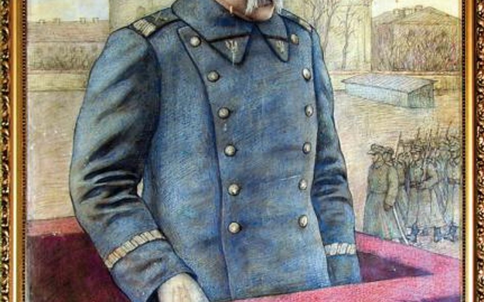 Portret Piłsudskiego autorstwa Mariana Kuleszy