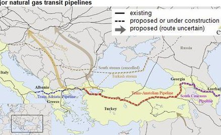 Gazowe rury atakują Europę