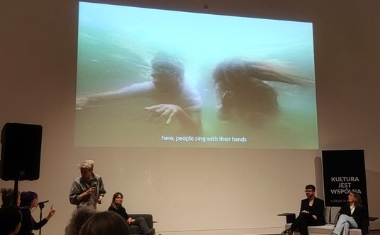 W Zachęcie zaprezentowano film wideo, który będzie częścią polskiej ekspozycji w Wenecji