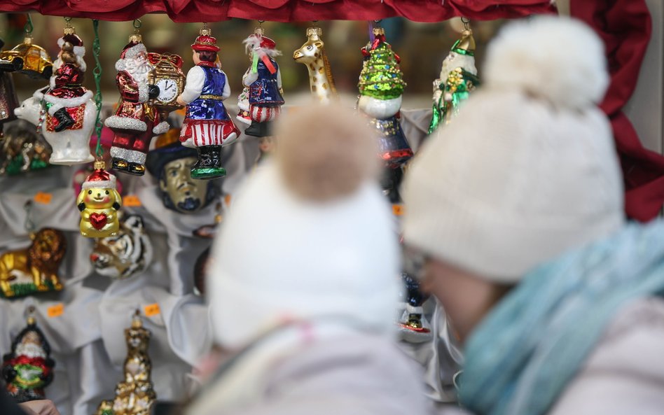 Jarmark bożonarodzeniowy na Rynku Głównym w Krakowie