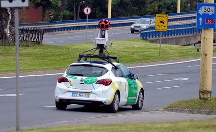 Samochód Google Street View na ulicach Szczecina