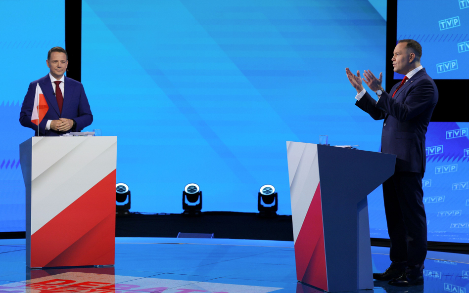 Debata w TVP, 23 maja