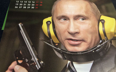 Kalendarze z Putinem są hitem w Japonii